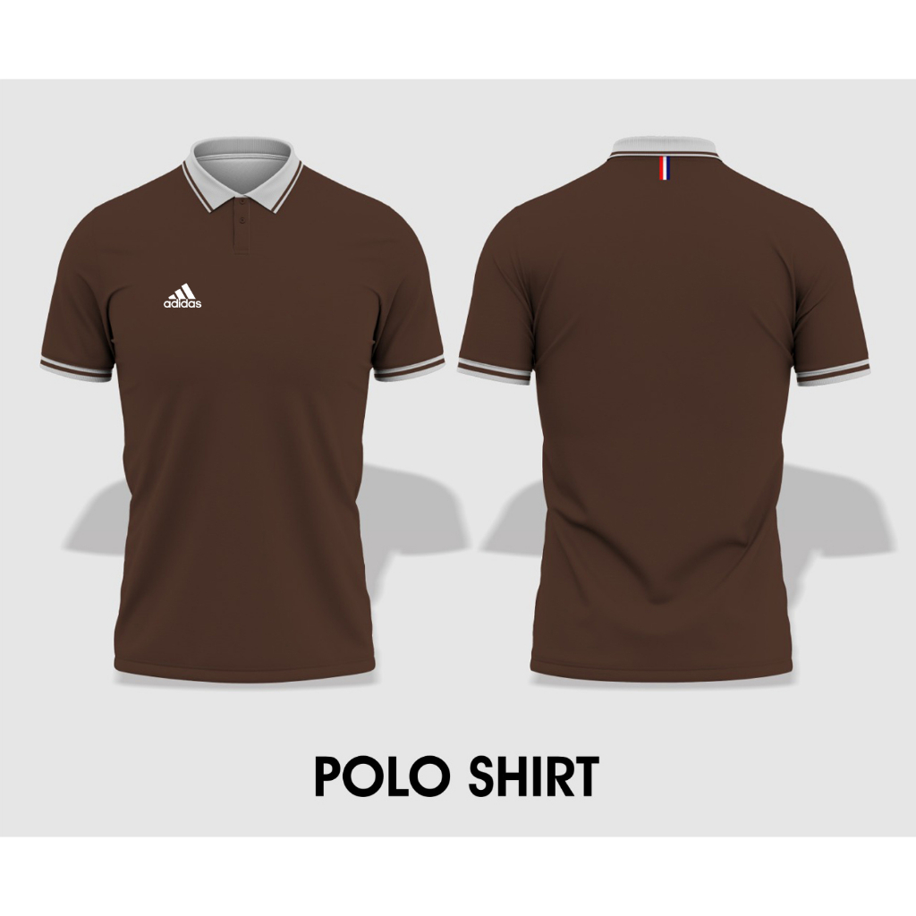 เสื้อโปโลแขนสั้น-คอปก-พิมพ์ลายโลโก้-adidas-สําหรับผู้ชาย