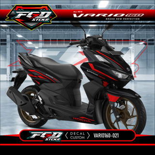 สติกเกอร์รูปลอก ลายกราฟฟิค Fullbody Honda All New Vario 160 - Variation List Motor 021