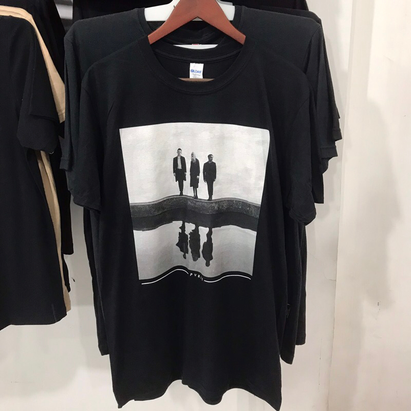 เสื้อยืด-pvris-band-album-cover-ของแท้-merchandise