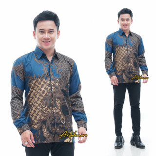 Kemeja Artodomoro เสื้อเชิ้ตแขนยาว ผ้าบาติก สําหรับผู้ชาย