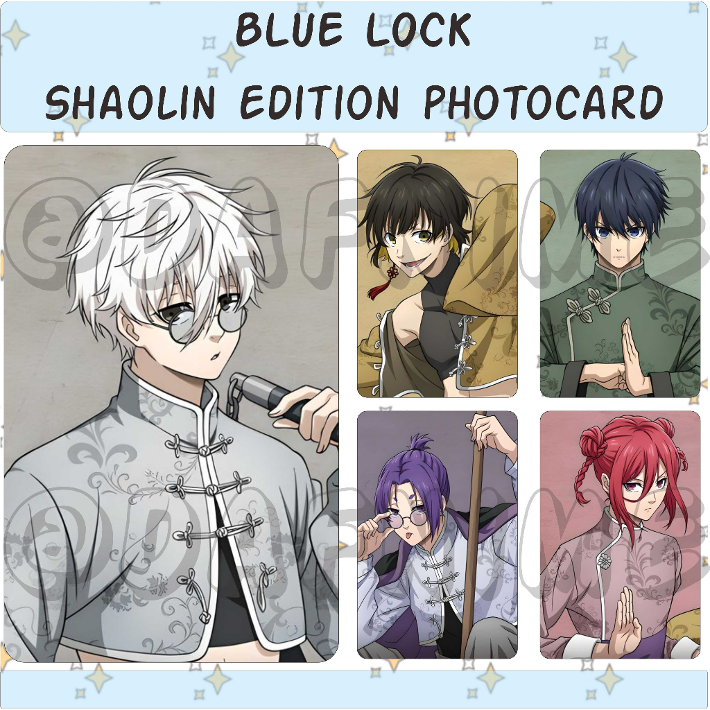 ฟิกเกอร์อนิเมะ-blue-lock-shaolin-edition