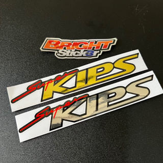 สติกเกอร์ ลาย SUPER KIPS Kawasaki สําหรับตกแต่ง