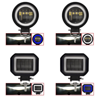 Mata (BSM Variations) ไฟสปอตไลท์ LED 4 ตา 4 ตา ทรงกลม เสียงเงียบ และกระพริบ 4D