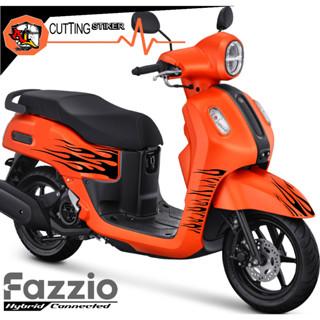 สติกเกอร์โลโก้ FAZZIO LIS STRIPING FAZZIO SC.260 สําหรับติดตกแต่งรถจักรยานยนต์/ สติกเกอร์ / สติกเกอร์