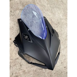 กระจกกันลม VISOR CBR250RR รุ่นใหม่ล่าสุด V2 SPORTY SUPER High JENONG + ลิสต์ยางหนา 3 มิลลิลิตร