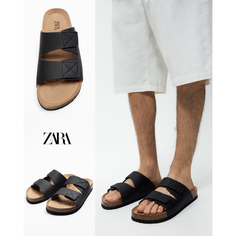 zara-รองเท้าแตะ-สายรัดข้อเท้า