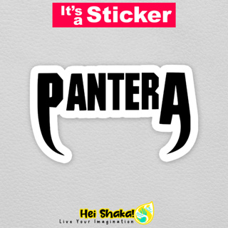Pantera สติกเกอร์ไวนิล กันน้ํา ลายวงดนตรี