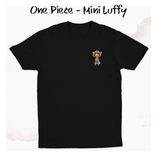 เสื้อยืด พิมพ์ลายโลโก้อนิเมะ One Piece Monkey D Luffy K0348
