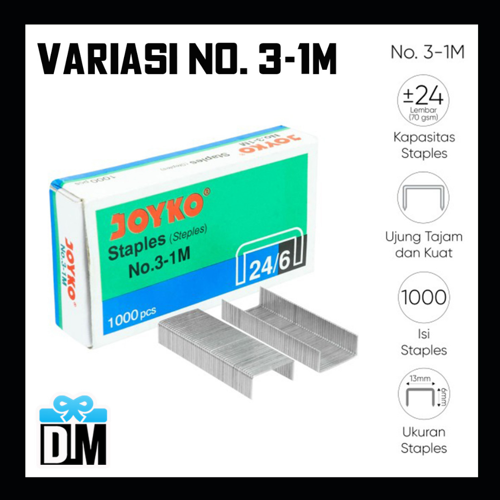 ลวดเย็บกระดาษหมายเลข-3-1m-และหมายเลข-เครื่องเย็บกระดาษ-hekter-refill-staplerjoyko-10-1-เมตร