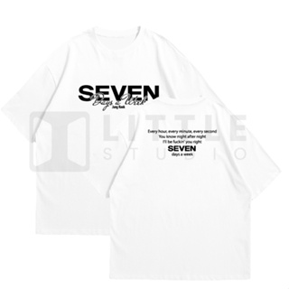 เสื้อยืด พิมพ์ลาย Jungkook seven fan made