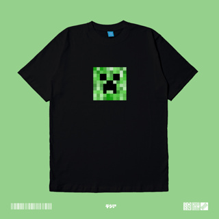เสื้อยืด พิมพ์ลาย Minecraft Game PC DJA สําหรับเล่นเกม