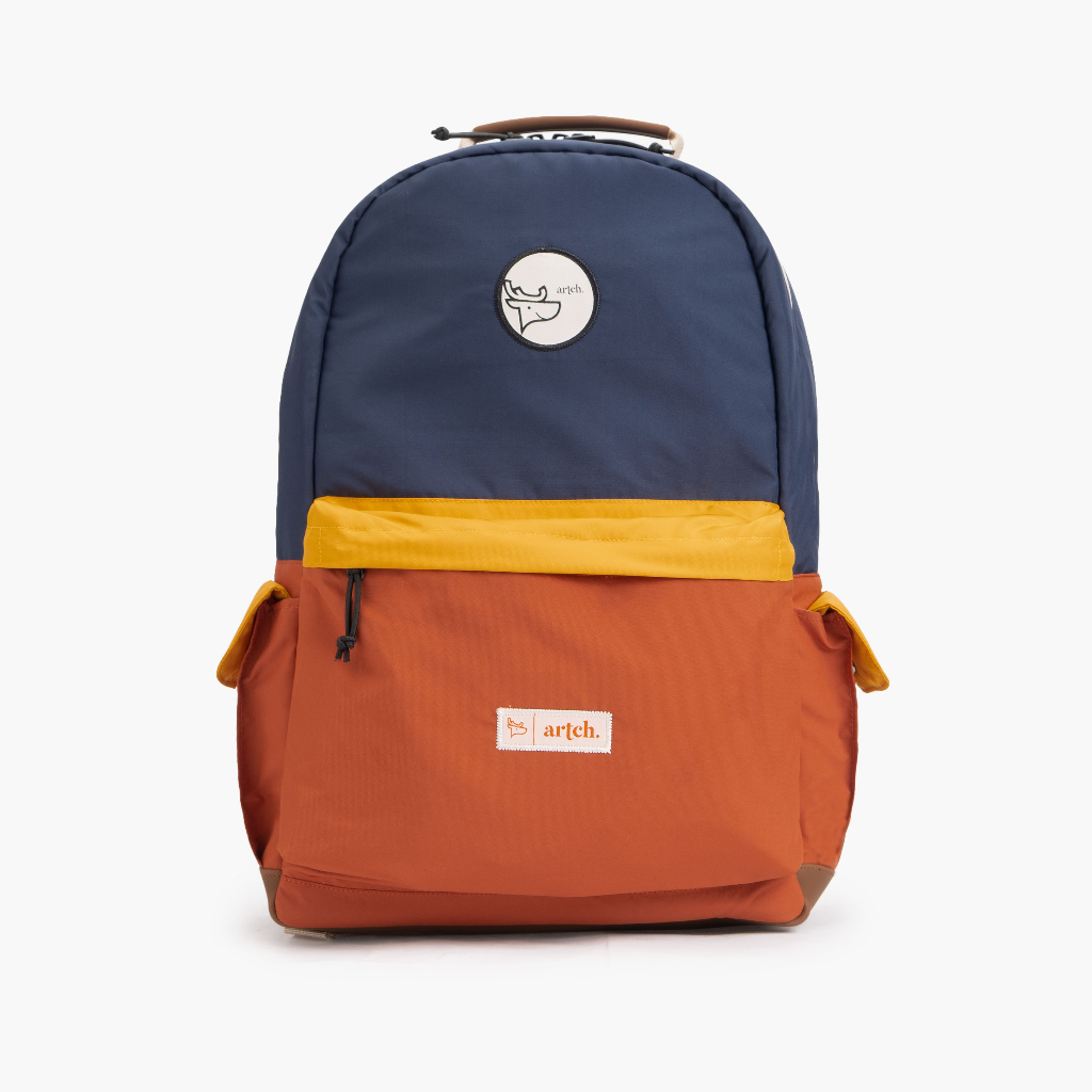import-back-to-school-กระเป๋าเป้สะพายหลัง-สีส้ม