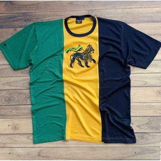 เสื้อยืด พิมพ์ลายสิงโต Jatimaika jamaica reggae bob marley dreadlock สําหรับผู้ชาย