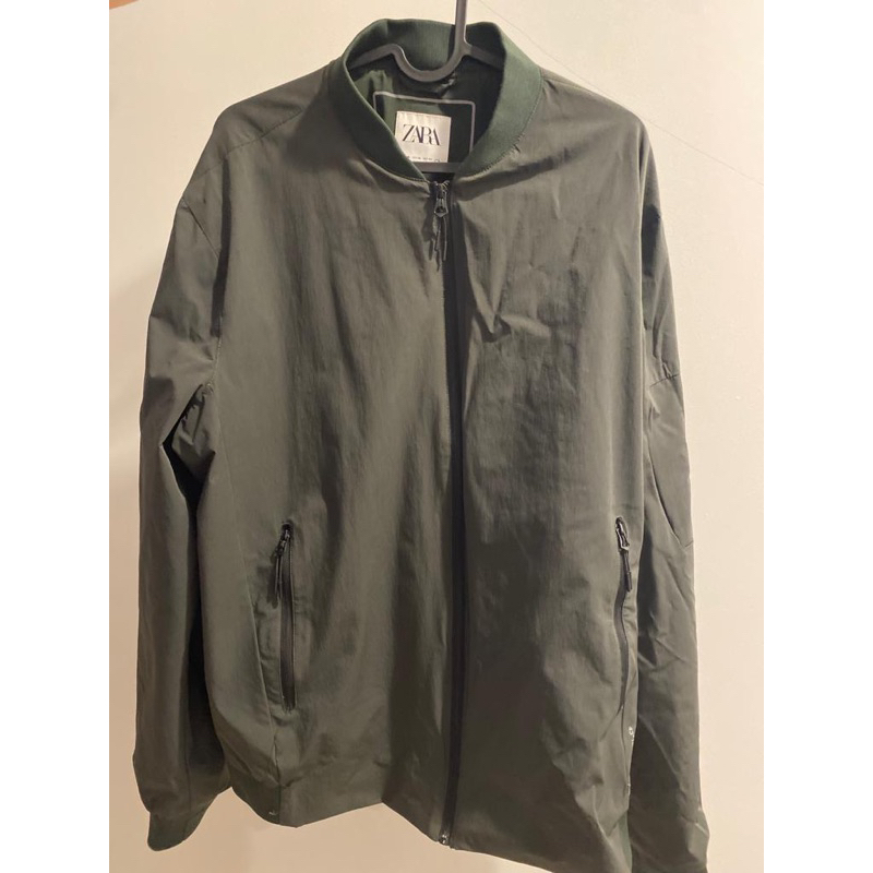 Zara WATERREPELLENT BOMBER JACKET XL Shopee Thailand