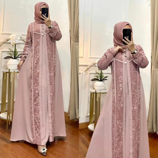 Gamis ชุดเดรส GAMORA DRESS CB SIZE M L XL XXL Material Brocade BABYDOLL Brocade GAMIS For Women Plain Latest MINT LAVENDER MOCCA Contemporary JUMBO Get GAMIS Women (No HIJAB) DRESS DRESS สําหรับผู้หญิง MUSLIMAH Korean MUSLIM Clothing For Women