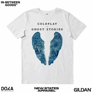 เสื้อยืด พิมพ์ลาย Coldplay GHOST STORIES BAND