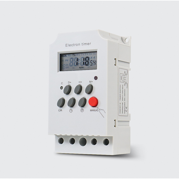 รีเลย์สวิตช์ไฟดิจิตอลอัตโนมัติ 25A 220V LCD Time Program Timer | Shopee ...