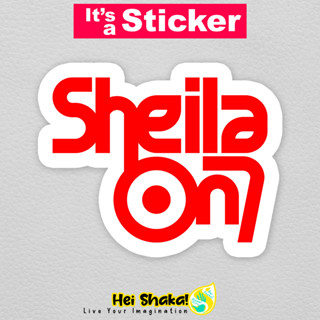 สติกเกอร์ไวนิล Sheila ON 7so7 กันน้ํา สําหรับติดตกแต่ง