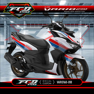 สติกเกอร์รูปลอก ลายกราฟฟิค Fullbody Honda All New Vario 160 - Variation List Motor 018