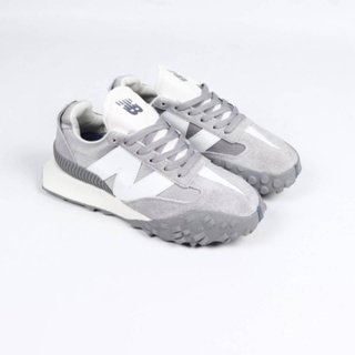 New Balance 72 รองเท้าผ้าใบ สีเทา สีขาว