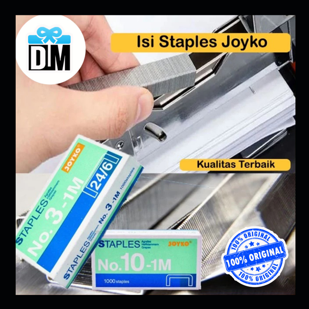 ลวดเย็บกระดาษหมายเลข-3-1m-และหมายเลข-เครื่องเย็บกระดาษ-hekter-refill-staplerjoyko-10-1-เมตร