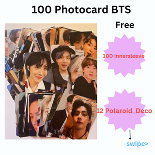 ปลอกแขน โพลารอยด์ BTS FREE 12 100 ชิ้น