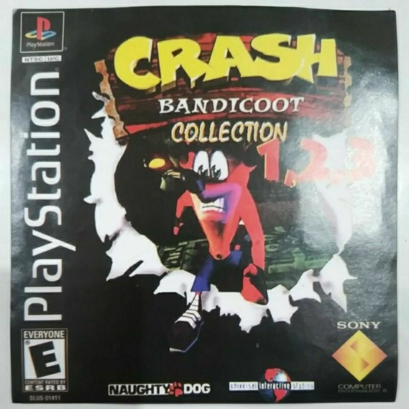 ตลับ CD PSX PS1 PS ONE CRASH BANDICOOT COLLECTION 1 2 3 | Shopee Thailand