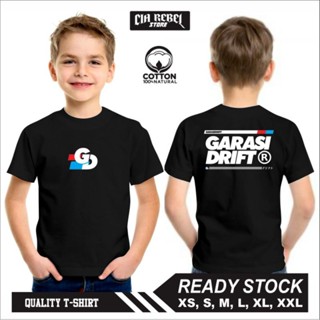 เสื้อยืด ลาย Racing Garage Drift Ages สําหรับเด็กอายุ 1-13 ปี