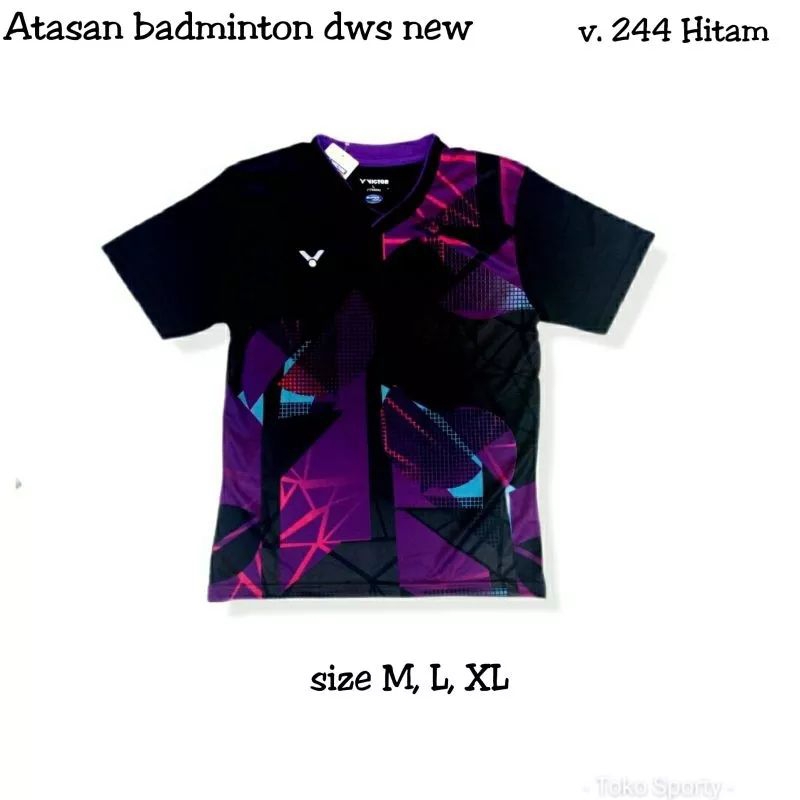 เสื้อกีฬาแบดมินตัน-v244-สําหรับผู้ใหญ่