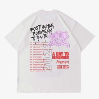 เสื้อยืด พิมพ์ลาย Bring ME THE HORIZON "POST HUMAN TOUR 2023" | เสื้อยืด พิมพ์ลาย Bmth BAND | เสื้อเชิ้ต Band TOUR