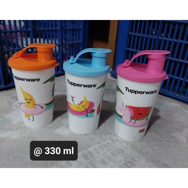 TUPPERWARE Happy Tumbler ทัปเปอร์แวร์ 330 มล. (ราคาต่อหน่วย) | Shopee ...
