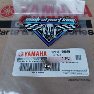 Rx KING, SCORPIO, VIXION ORIGINAL YAMAHA 92014-06010 สกรูยึดไฟหน้า