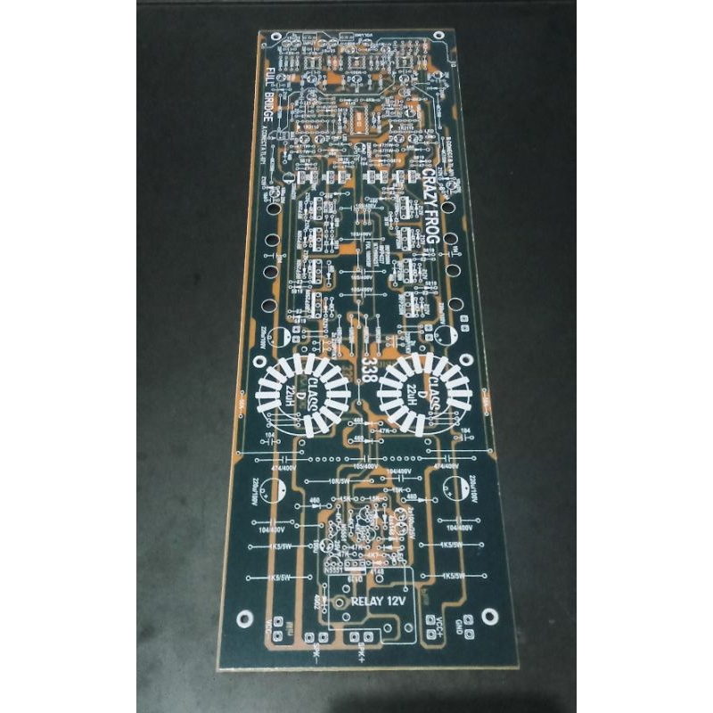 Pcb Power Class D FULL BRIDGE CRAZY FROG Type 338 | Shopee Thailand