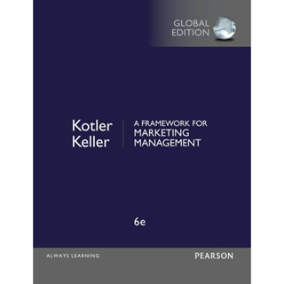 หนังสือ Philip T Kotler Kevin Lane Keller - A Framework สําหรับจัดการการตลาด
