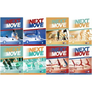 หนังสือ Next Move Book 1 2 3 4 สําหรับนักเรียน ทํางาน และเสียง | Shopee ...