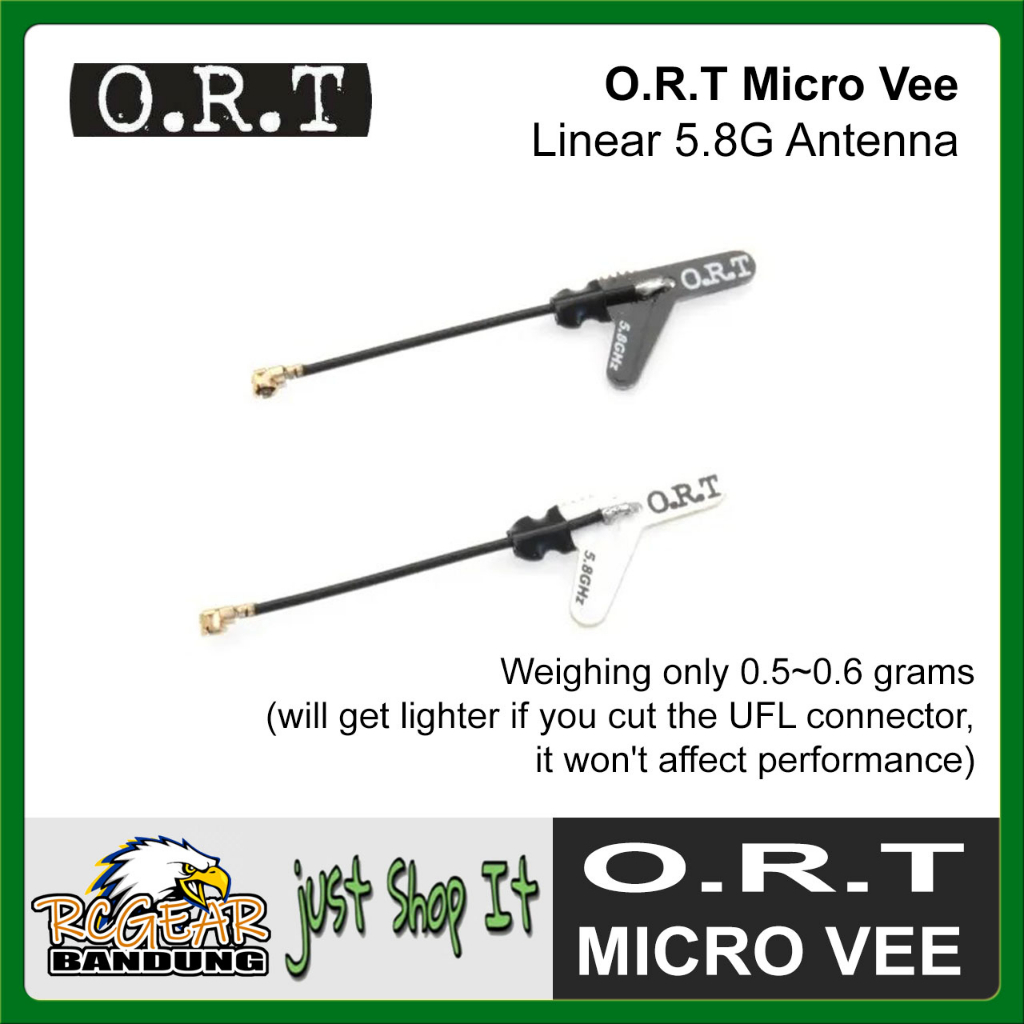 Ort เสาอากาศ Micro Vee Linear Microvee 5.8GHz FPV VTX UFL IPEX | Shopee ...
