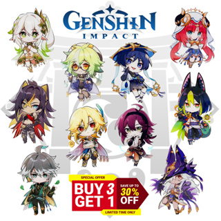 Gantungan Genshin Impact พวงกุญแจ - Genshin Impact Keychain Nahida Nilou Tighnari - อะคริลิค Ganci