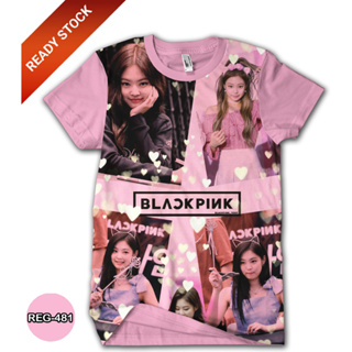 เสื้อยืด ลาย Kpop Blackpink REG-481 สําหรับเด็ก