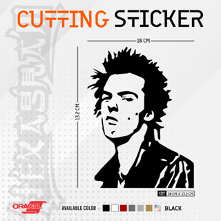 Sid VICIOUS สติกเกอร์ตัด | Sid VICIOUS สติกเกอร์ตัดเงา