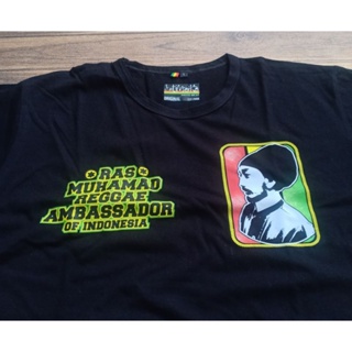 เสื้อยืด พิมพ์ลาย Muhammad Race reggae ambassador สไตล์อินโดนีเซีย