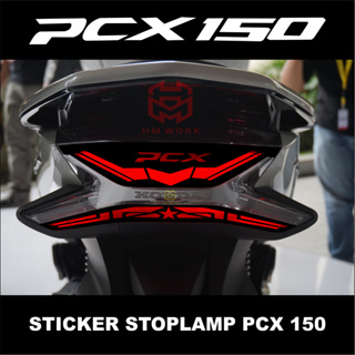 สติกเกอร์หยุดโคมไฟ Pcx150