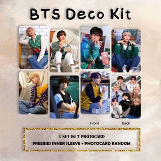 ชุดโฟโต้การ์ด BTS DECO KIT ลามิเนต 2 ด้าน