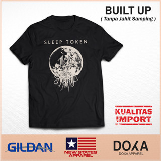 เสื้อยืด พิมพ์ลาย Built Up Band SLEEP TOKEN | เสื้อยืด พรีเมี่ยม พิมพ์ลาย ROCK METAL | Sleeptoken VINTAGE ROCK เพลงโลหะ DISTRO