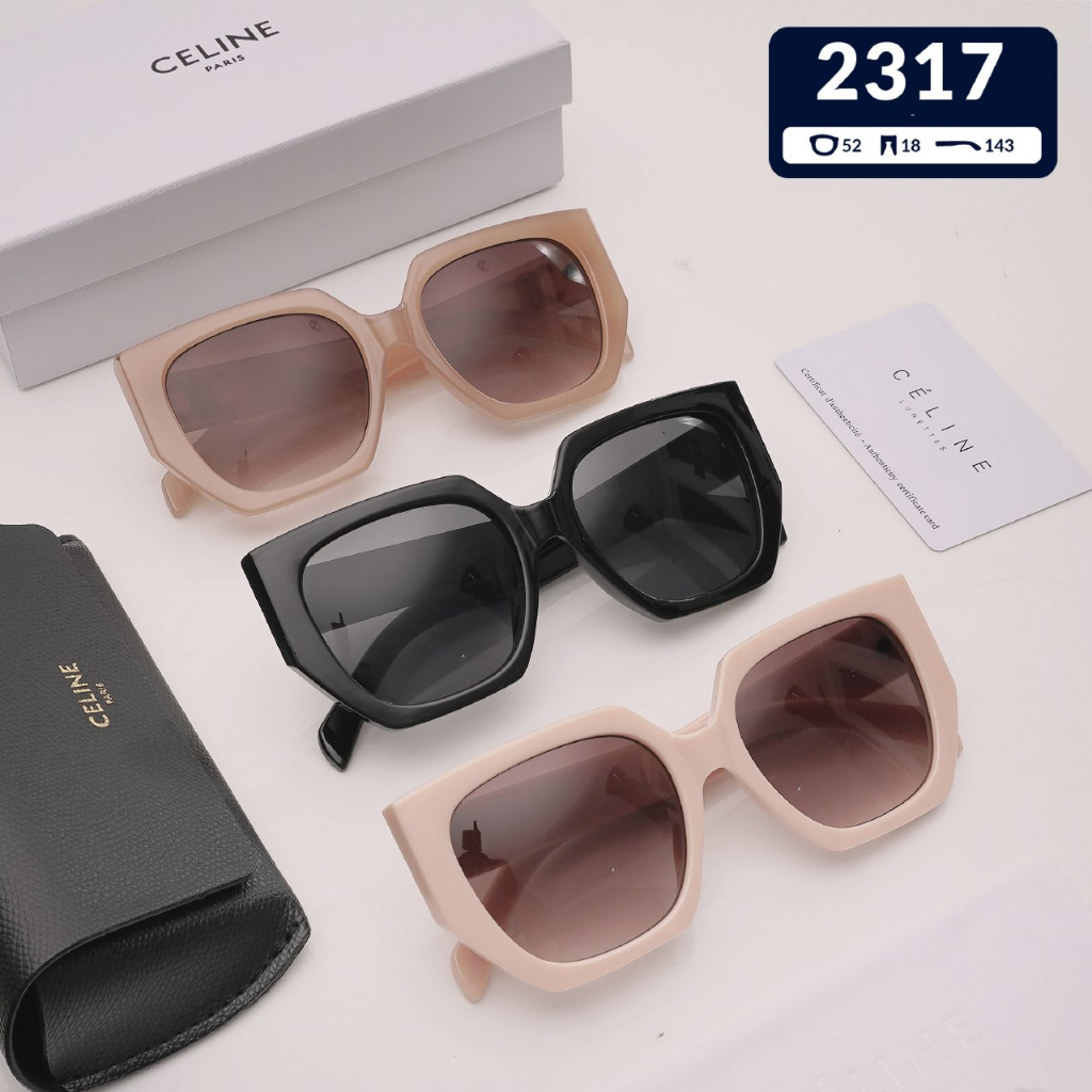 hitam-แว่นกันแดดผู้หญิง-แว่นกันแดดผู้หญิง-celine-ขายดีที่สุด-s2317