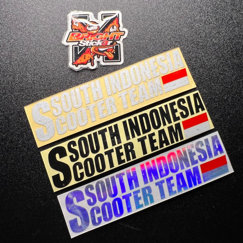 สติกเกอร์-south-indonesia-สกูตเตอร์-team-ตัดสติกเกอร์