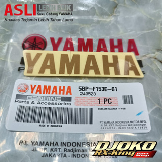 สติกเกอร์ Tolbox gold rx king YAMAHA อะไหล่แท้ (YGP)