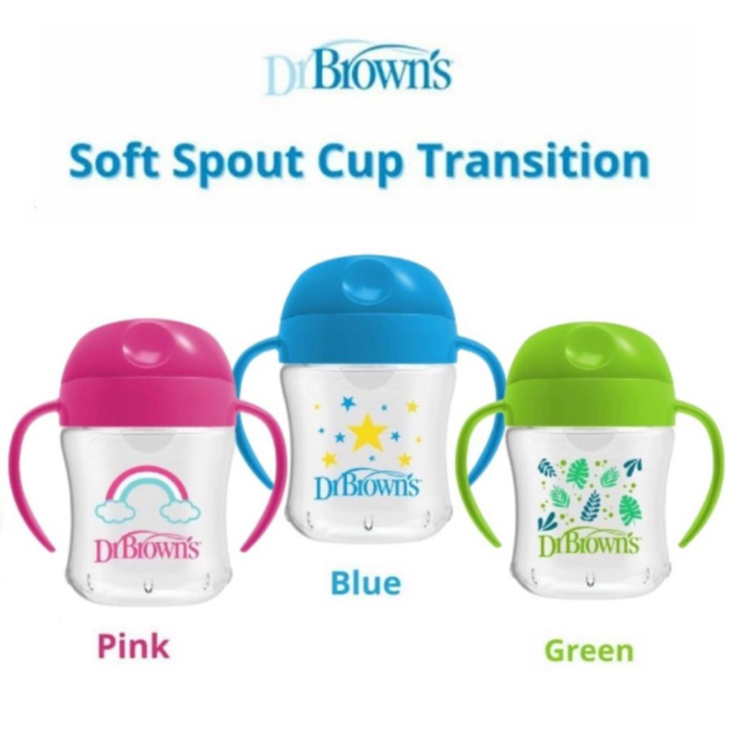 Dr Brown's ขวดนมเด็กทารก แบบนิ่ม 6 ออนซ์ 180 มล. 16 ม. Shopee Thailand
