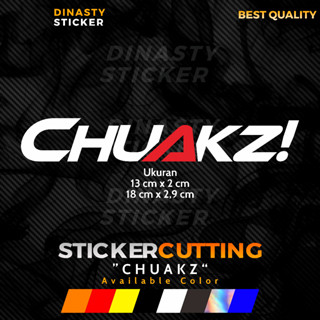 สติกเกอร์ CUTTING CHUAKZ VIRAL CHUAKZZ!! Chuaks