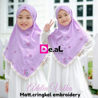 Arjuna Instant HIJAB CRINKLE ADELIA VOLKA ORI DE.AL HIJAB