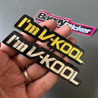 ตราสัญลักษณ์ V-Kool ลายนูน สําหรับตกแต่งบ้าน